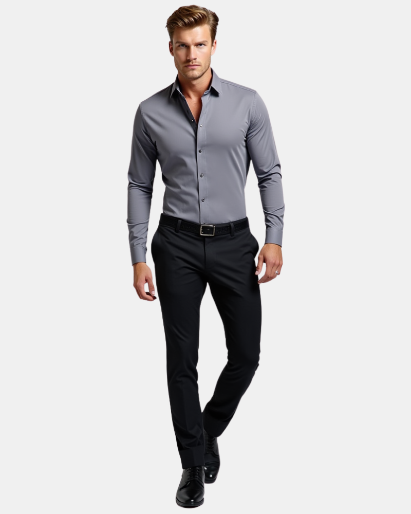 Men's stretch executive shirt