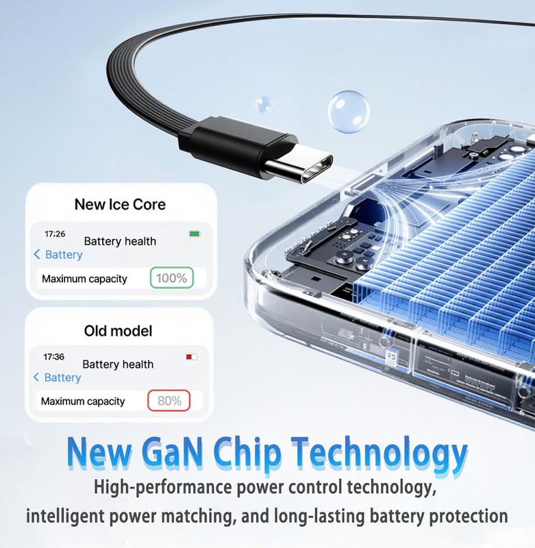 🔥 50% OFF Today Only!! 🔥4-in-1 Compatible 120W Fast Charger with Retractable Type-C & Lightning Cable