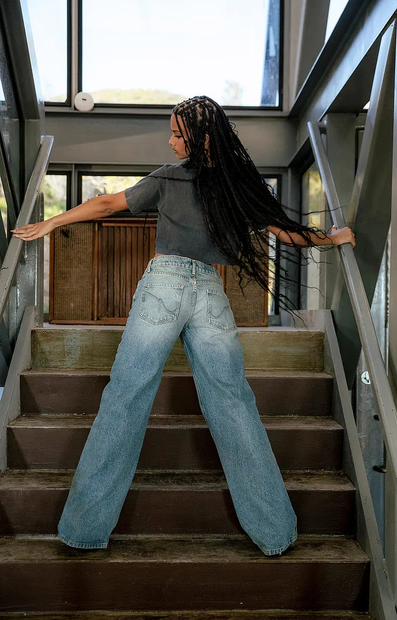 Urban Ease Lowrise Flare Jeans