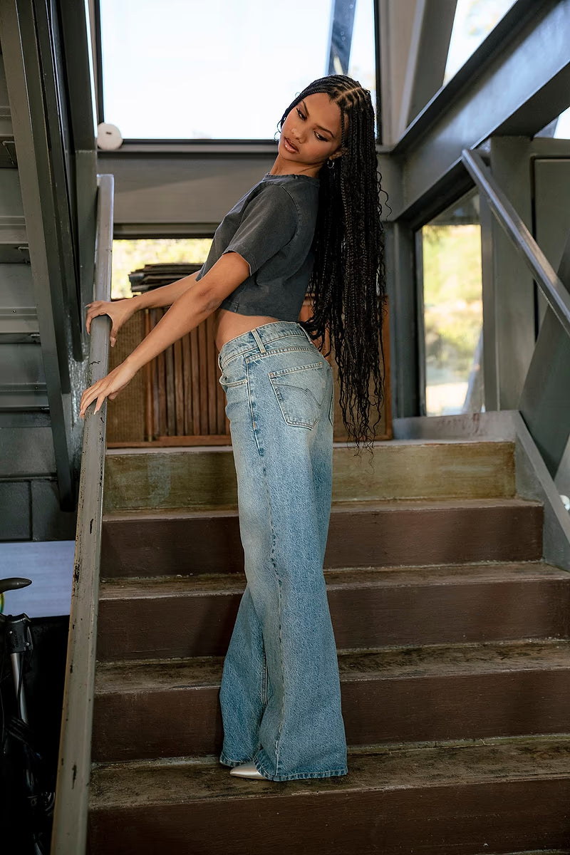 Urban Ease Lowrise Flare Jeans