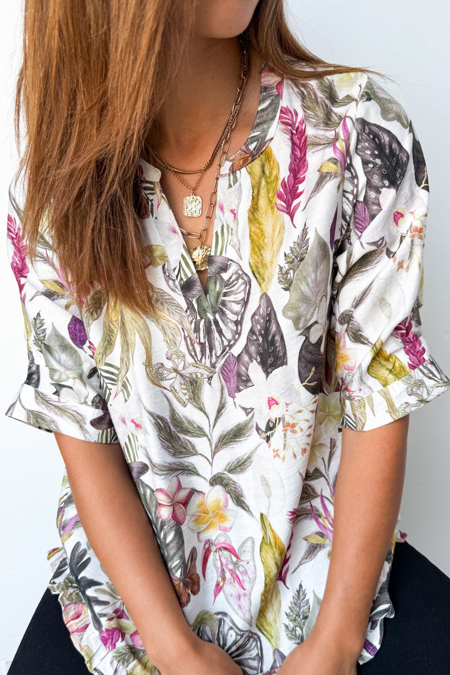 Kenny Top - Tropical Floral
