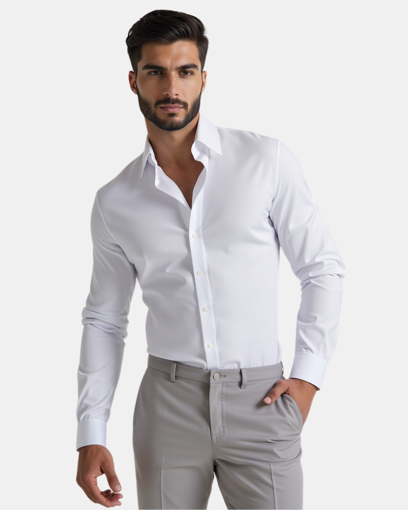 Men's stretch executive shirt