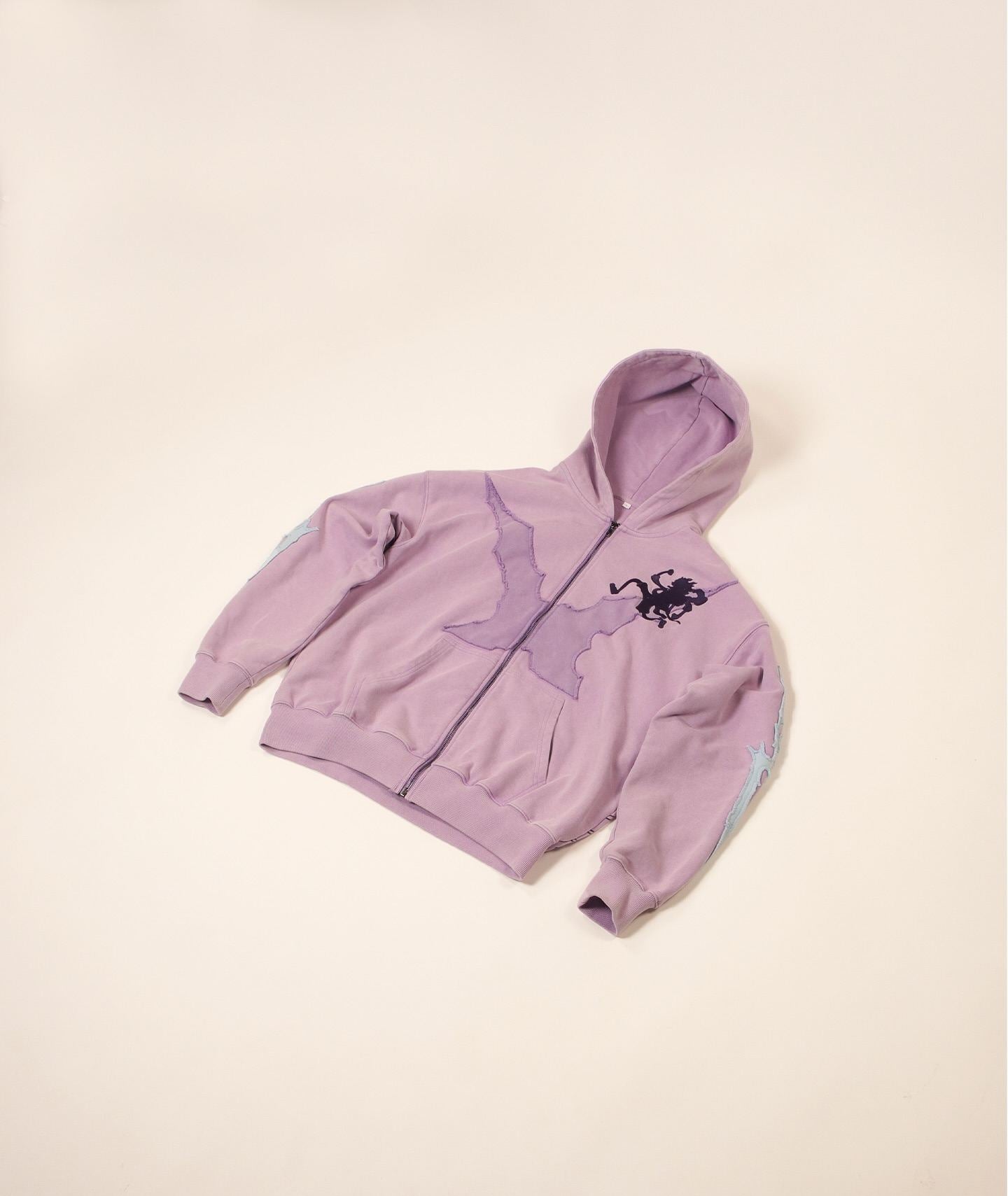"JOY BOY" ZIP UP HOODIE